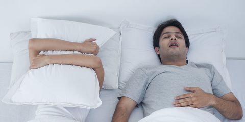 Night time snoring might mean you have this